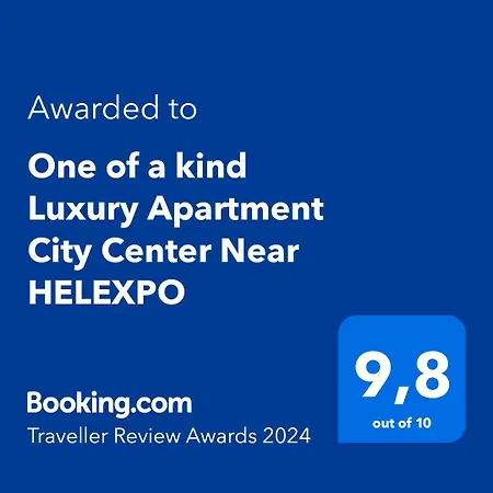 One Of A Kind Luxury In Center Near Helexpo 아파트 *